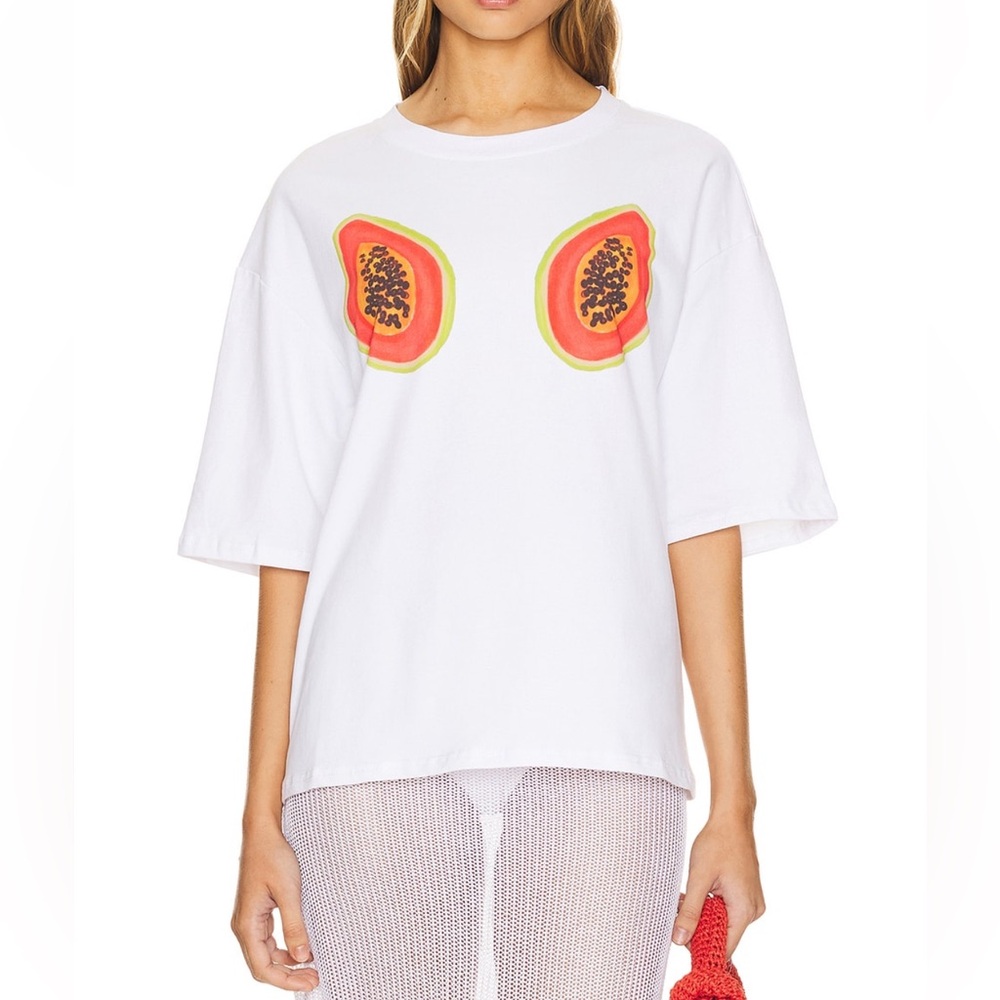 Like New SNDYS Papaya Tee